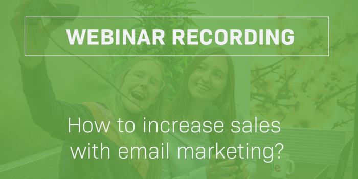 email marketing webinar liana technologies