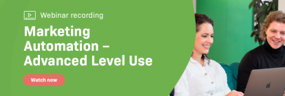 Inspelat webbinarium: Marketing Automation – Avancerad användning (ENG)