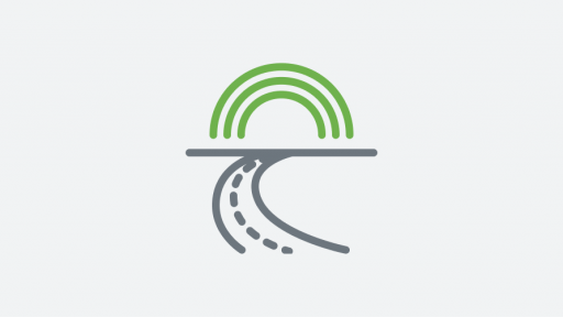 Graphical illustration of road