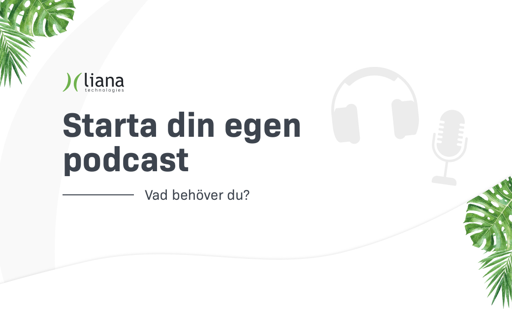 Hur Man Startar En Podcast