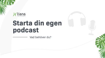 Hur startar man en podcast? + [Infography]
