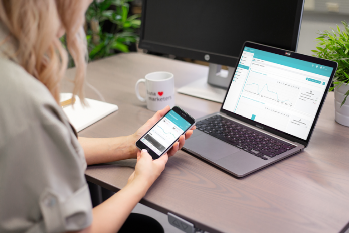 Kommunikationsverktyget både på dator och mobil