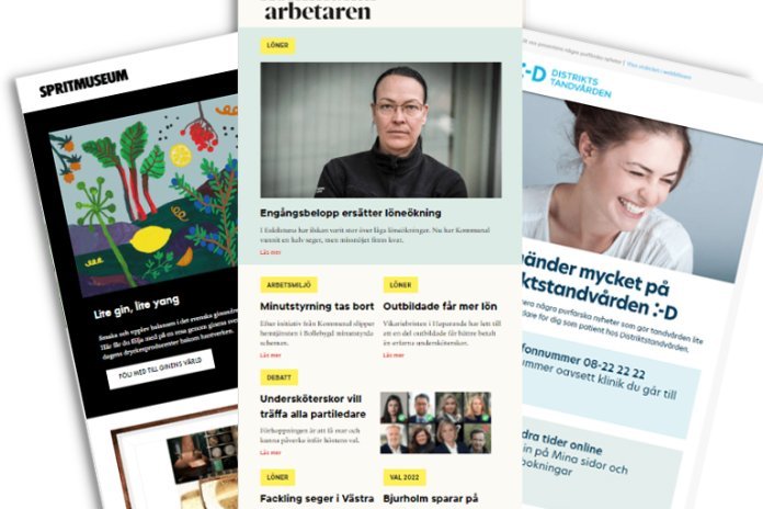 Newsletter templates created for newsletter tool Ungapped